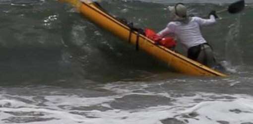 Tito Kayak vuelve a enfrentar problemas en el mar