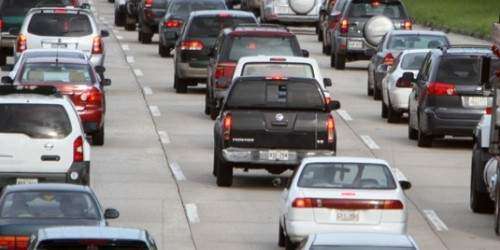 Lento el tránsito en la mayoría de las carreteras
