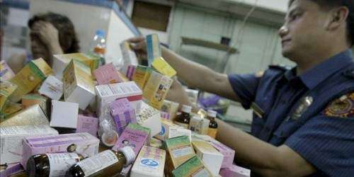 Decomisan millones de medicamentos falsos