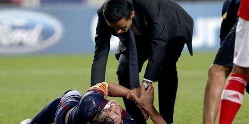 Sufre el Barcelona: Fuera Puyol con grave lesión