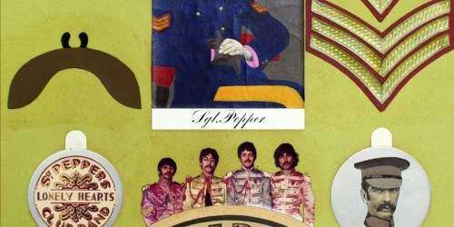 Subastan collage original del ‘Sgt Pepper’s’ de los Beatles