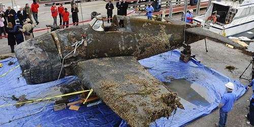 Restos de avión de la Segunda Guerra aparecen en Miami