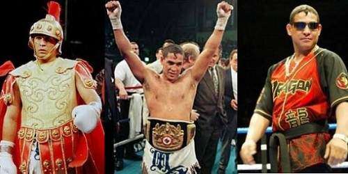 Estrambótico gladiador, dentro y fuera del ring (vídeos)