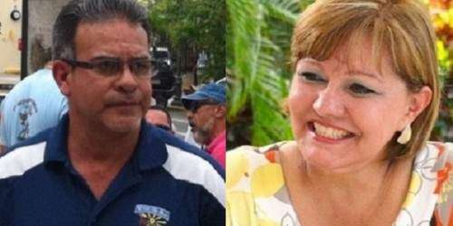 Norma Burgos y Figueroa Jaramillo en careo por un pillo de luz