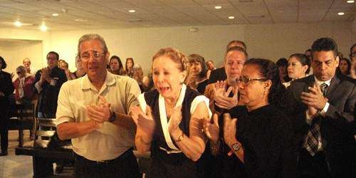 Sus colegas despiden a Axel Anderson (Fotogalería)