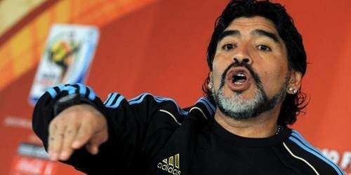 Maradona no quiere más fútbol