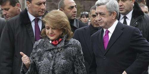 Presidente armenio es reelegido por otros cinco años
