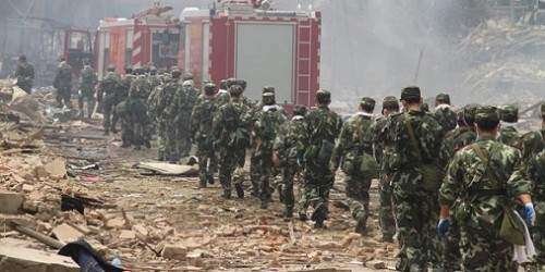 Explosión obliga a evacuar a miles de personas en China