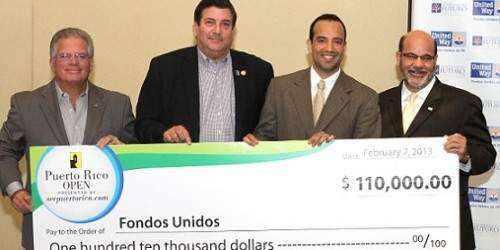 Donaciones a granel por parte del PR Open
