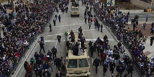 Desfile de Los Ravens ocupa Baltimore