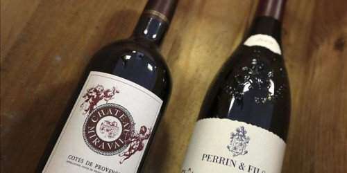 Se venden como pan caliente los vinos de Pitt & Jolie