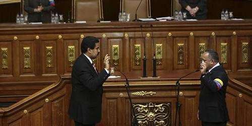 Juramenta Nicolás Maduro en Venezuela