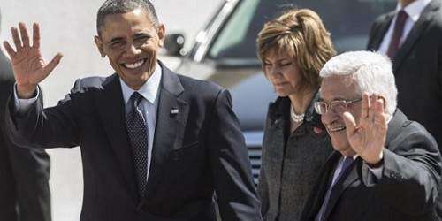 Obama llega a Ramala