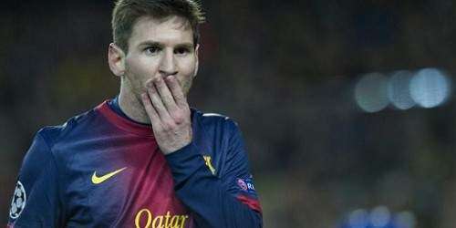 Messi estará de baja entre dos y tres semanas