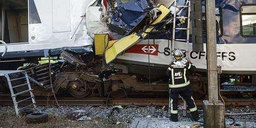 Rescatan cadáver de maquinista de tren en Suiza