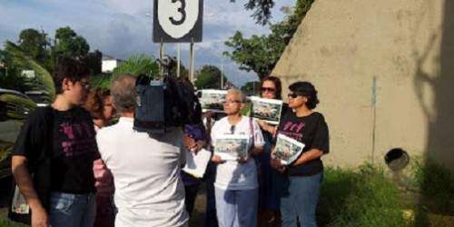 Presentan nuevo mural contra la violencia machista
