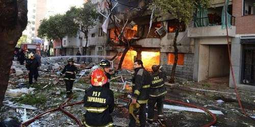Doce muertos por explosión en Argentina