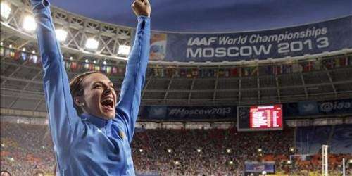 Mundial de Atletismo: Se despidió la reina Yelena