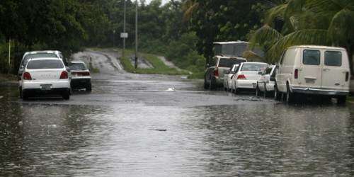 Emiten advertencia de inundaciones para zona metro y oeste