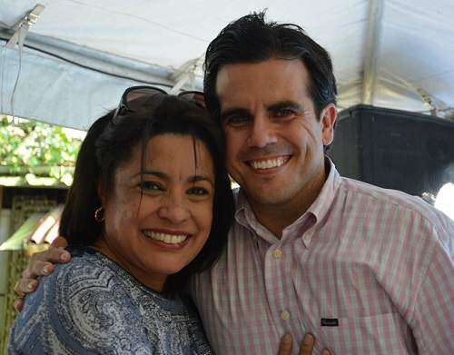 Ricardo Rosselló en visitas y recaudaciones como cualquier ‘candidato’ (gal