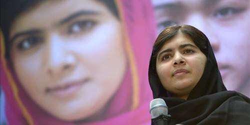 Ovacionan a Malala Yousafzai en el Día Internacional de las Niñas
