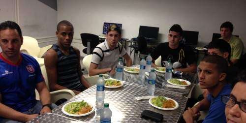 Rosario les dio visita sorpresa al equipo nacional de boxeo