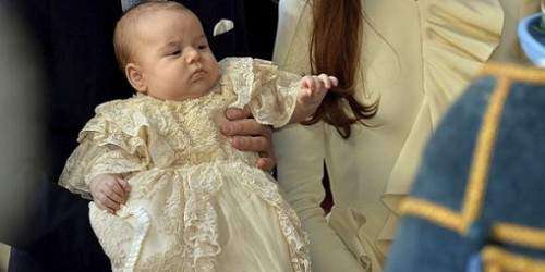 Bautizo íntimo para el príncipe Jorge