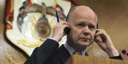 Los ministros de Exteriores en Londres con la oposición siria