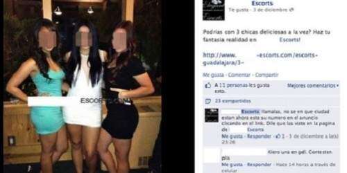 Vender el cuerpo en Facebook