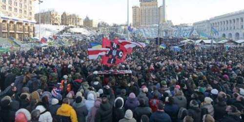 Las protestas se extienden a toda Ucrania