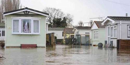 Veintena de alertas en el Reino Unido por paso de temporal
