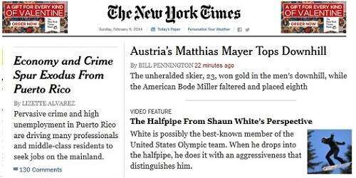 Reaccionan a The New York Times: es más la economía que el crimen