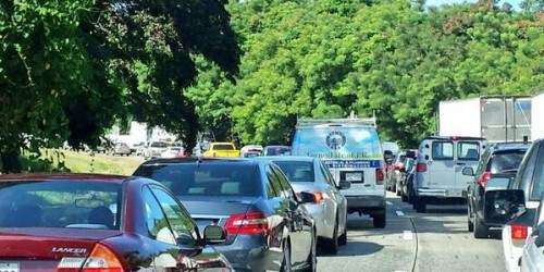 Cierre temporero de carril en la PR-52 por accidente