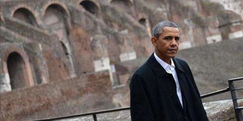 Obama abandona Roma y viaja a Arabia Saudí