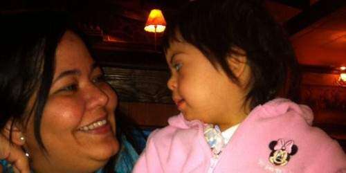 Madre especial de una hija sin igual