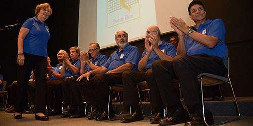 Precursores del voleibol nacional son exaltados al Salón de la Fama (galerí
