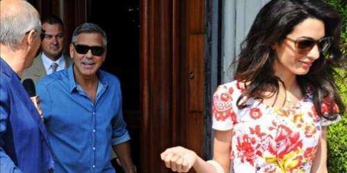 El Canal Grande de Venecia revolucionado con la boda de Clooney