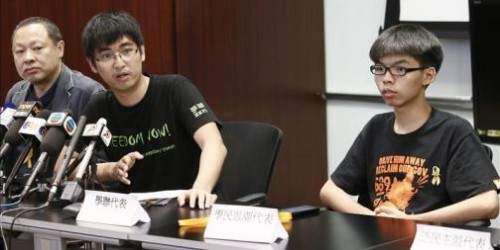 Movimiento pro democracia de Hong Kong cancela su referéndum