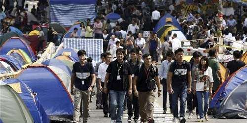 Tranquilidad en Hong Kong tras el histórico debate