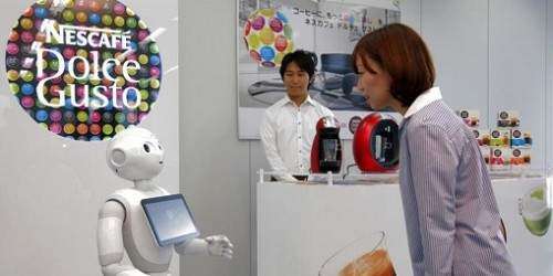 Nestlé introducirá robots como dependientes en sus tiendas de Japón