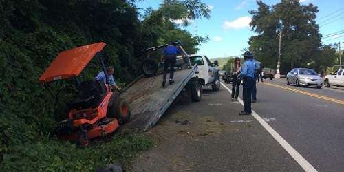 Lenta investigación de accidente fatal en Moca
