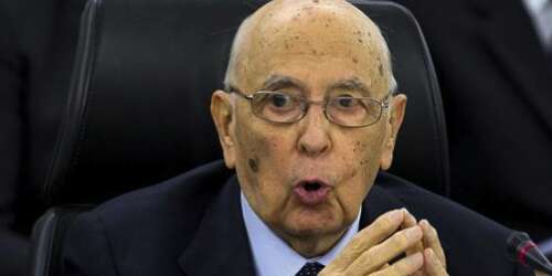 Edad obliga al presidente de Italia a renunciar