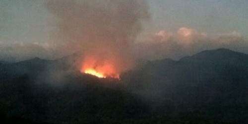 Vigilancia de incendios en la zona sur de la isla