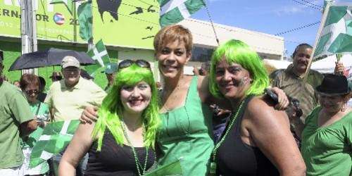 Mujeres del PIP conmemoran su día expresándose contra el IVA