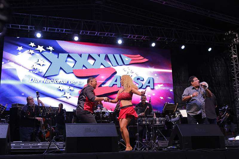 Se enciende la ‘Zalsa’ en su Día Nacional