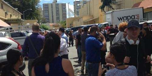 Falsas las amenazas de bomba en Wapa y Tribunal Federal (vídeo)