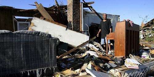 Suben a 6 los muertos por tormentas en el sur de EE.UU.