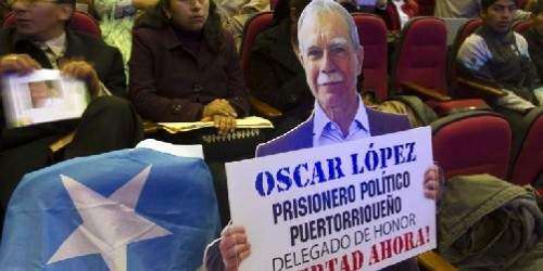 Multitudinaria marcha en Nueva York por la liberación de Oscar