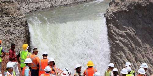 Ampliación del Canal de Panamá en la recta final