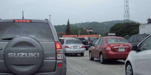 Accidente grave con heridos en Exp. De Diego en Barceloneta